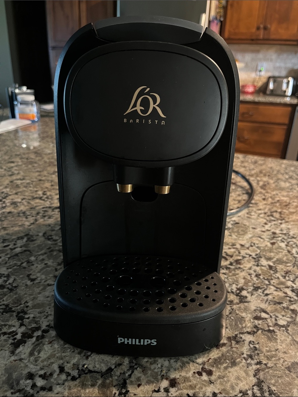 Philips Black Espresso Capsule Machine